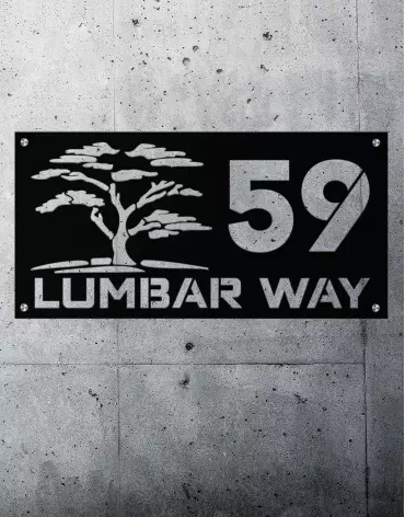 thorntree-non-illuminated-house-number-sign